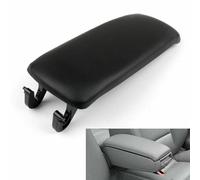 Ecopelle Consolle Centrale Bracciolo Coperchio per Audi A4 S4 A6 2000-2008 Nero