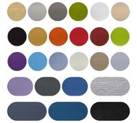 Ecopelle di Alta Qualità “Vanessa” - Tessuto Idrorepellente e Resistente | Vendita al Mezzo Metro - COLORE E CODICE: VANESSA 35 GRIGIO SCURO