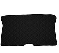 Ecopelle NERO, Tappetini bagagliaio per Nissan Micra K12 H/B 2003-2010