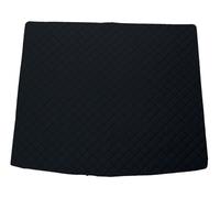 Ecopelle NERO, Tappetini bagagliaio per VW Caddy Maxi V Caddy SW 2020-… 5 posti