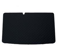 Ecopelle NERO, Tappetini bagagliaio per VW e-up elettrico H/B 5p 2020-… inferio