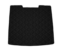 Ecopelle NERO, Tappetini bagagliaio per VW T5 / T6 Caravelle grande tappeto 2003