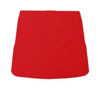 Ecopelle ROSSO, Tappetini bagagliaio per Audi Q8 elettrico 2019-… baule posterio