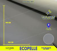Ecopelle Tappezzeria Al metro Auto Rivestimento barche Similpelle Grigio Interni