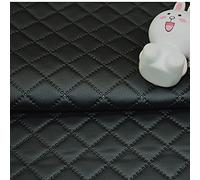 Ecopelle Trapuntata Tessuto In Ecopelle Tappezzeria Spesso Vinile Schiuma Trapuntata Diamante Per Artigianato Fai-da-te Mobili Headliner Autoveicoli Camion SUV Auto Coprised(Size:1.4x2m,Color:1 black)