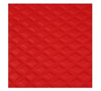 Ecopelle Trapuntata Vinile PVC Tessuto In Pelle Impermeabile Trapuntata Cuscino Imbottito Con Cuciture A Rombi Cuscino Imbottito(Red,1.6X4m)