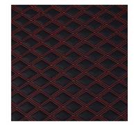 Ecopelle Trapuntata Vinile PVC Tessuto In Pelle Impermeabile Trapuntata Cuscino Imbottito Con Cuciture A Rombi Cuscino Imbottito(Black3,1.6X2m)
