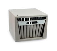 Ecoplast | Cubo Portaoggetti Componibile Doga, Cestino Portaoggetti in Plastica Riciclata, Colore Cappuccino, 26x27,5x20, Made in Italy