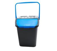 Ecoplast Pattumiera Ecologic Raccolta Differenziata – Doppia apertura, impilabile, 35 L, colori vari