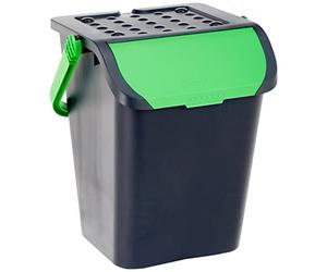 Ecoplast EC35 Pattumiera Ecologic, Plastica, Verde Mela, 38x36.5x45 cm