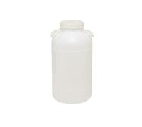 FUSTO BIDONE TANICA PLASTICA PER ALIMENTI LIQUIDI BOCCA LARGA ECOPLAST LT. 25