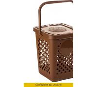 PATTUMIERA 10 L ECOPLUS C/MANIGLIA FORATA MARR- 12,0 pz