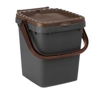 ECOPLAST SRL - Pattumiera Ecoplus 20lt Marrone - SPEDIZIONE GRATUITA