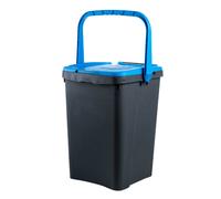 Ecoplast Pattumiera per Raccolta Differenziata 50 Lt, Bidone Spazzatura Blu