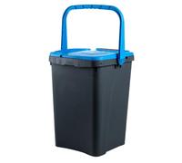 Pattumiera lt. 50 - cm. 41,5x40x53,5 h col. assortiti (3 pezzi) -