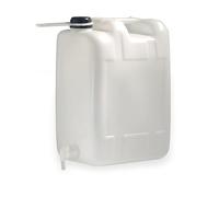 Ecoplast | Tanica 27 Litri, Fusto in Plastica, Rubinetto non Incluso, Colore Neutro