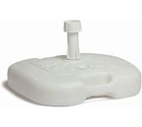 ECOPLAST Tris di BASI X OMBRELLONE PLASTICA CM.45X45 Bianco