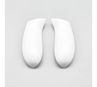 ECOPMAX Impugnature di ricambio per controller Xbox One Elite, nero prestazioni antiscivolo Diamond Texture guide laterali maniglie per controller Xbox Core - Controller non incluso (bianco per Xbox