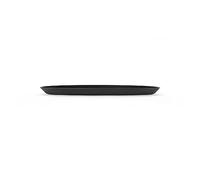 ECOPOTS Sofia 56 - Sottovaso ovale grigio scuro per vaso Sofia 56 - esterno 49 x 13 cm - interno 42 x 10 cm - Sottovaso per piante in plastica riciclata - Sottopiatto moderno per interni e