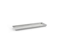 ECOPOTS Sottovaso Rettangolare Bruges 57X19 White Grey
