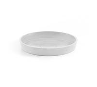 ECOPOTS Sottovaso rotondo 20 bianco puro - Ø 18 x H. 2,5 cm