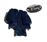 ECOPRICE Ricambi Didiesse Frog - Coppia Scocca Blu FR160BL+Targhetta Logo Frog F