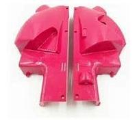 EcoPrice® - Scocche Frog Sinistra e Destra con Targhetta - Ricambi 100% compatibili con macchine caffè Frog componenti originali VARI COLORI (FUCSIA)