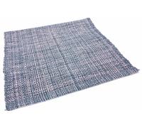 ECOPRIME Tappeto puro Cotone, Lavabile, per Bagno e Cucina, Antiscivolo