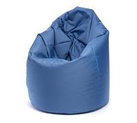 Ecopuf - Poltrona pouf Sako - Pouf per la cameretta dei bambini - Borsa in tessuto robusto - Sedia da salotto - Arredamento - Poltrona L - 70x110cm - Avorio Nc21