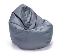 Ecopuf - Puff a Sacco - Poltrona Relax - Gaming - Poltrona comfort versatile per il relax, design moderno, modellabile e facile da pulire, per giovani e giovani dentro - Zac Ecopelle E15