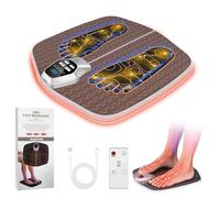Ecoret-Pro Massaggiatore per Piedi, EMS Massaggiatore Piedi Elettrico, 8 Modalità e 19 Intensità, con Telecomando, Utilizzabile su Tutte le Parti del Corpo