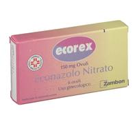 Ecorex 150 mg Econazolo nitrato 6 Ovuli Vaginali