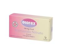 Ecorex 150 mg ovuli - Ovuli antimicotici per il trattamento della candida vaginale, 6 ovuli