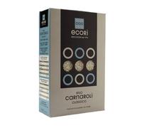 ECORÌ - Riso Carnaroli Classico 1kg Sottovuoto - Coltivato a Vercelli e Novara - Ideale per Risotti - Naturalmente Senza Glutine - 100% Italiano - Tracciabile - Ecofriendly