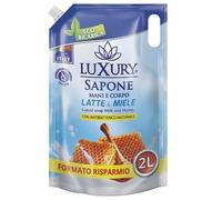 Luxury Sapone Liquido Latte & Miele 2000ml, 2000ml