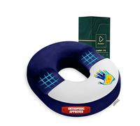 Ecosafeter Cuscino Antidecubito per Sedia-Memory foam ad alta densità-Sollievo da Emorroidi, Coccige e Dolore alla Schiena-Ergonomico per Sedia da Ufficio, Auto e Sedia a Rotelle