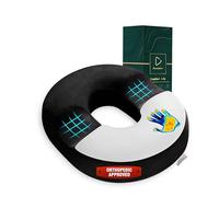 Ecosafeter Cuscino Antidecubito per Sedia-Memory foam ad alta densità-Sollievo da Emorroidi, Coccige e Dolore alla Schiena-Ergonomico per Sedia da Ufficio, Auto e Sedia a Rotelle