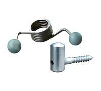 Ecosavers Universal, molla chiudiporta, argento