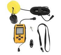 Ecoscandaglio sonar cablato con rilevamento della profondità ad alta precisione, display LCD HD per la pesca da barca e in kayak, rileva le dimensioni dei pesci e la struttura del