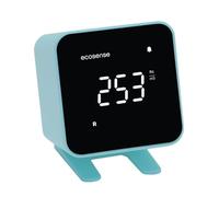 Ecosense EB100 EcoBlu, Rilevatore Radon domestico, Cattura & Visualizzazione Risultati Ogni 10 Minuti, Monitoraggio Continuo a Breve E Lungo Termine, Facile Da Usare