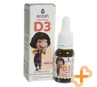 ECOSH Kakė Makė Vitamina D3 Bambini Supporto Immunitario 400 Iu 10 ML Con