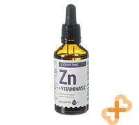 ECOSH Liquido Zinco con Vitamina C 50ml Sistema Immunitario Capelli Pelle Unghie