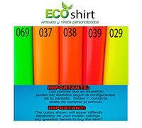 Ecoshirt BI-UF4U-QY4X Adesivi Fork Rock Shox Sid 2018 Am189 Aufkleber Decals Adesivi Forcela, Rosso Fluo 038