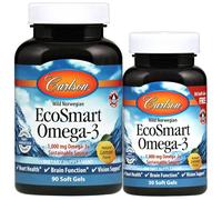 EcoSmart Omega-3, 1000mg Limone Naturale - 90 + 30 softgels