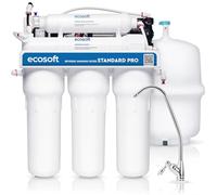 Ecosoft Standard PRO - Filtro ad osmosi inversa - Con pompa integrata, purificazione efficiente e facile installazione