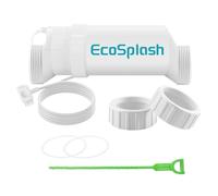 EcoSplash Cellula di clorazione salata di ricambio per generatore di acqua salata compatibile con Hayward W3T-Cell-9 per cloratore per piscine fino a 25.000 galloni - 1 anno di garanzia