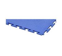Ecotile E500/7/501 - Piastrelle standard in PVC, liscia, 500 x 500 x 7 mm, 4 pezzi, colore: Blu scuro
