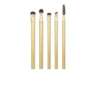EcoTools Precious Metals Brightening Eye Set cofanetto: pennello cosmetico Angled Liner 1 pz + pennello cosmetico Spoolie 1 pz + pennello cosmetico Blending Crease 1 pz + pennello cosmetico Crease Shadow 1 pz + pennello cosmetico Precision Smudge 1 pz