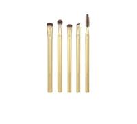 EcoTools Precious Metals Brightening Eye Set cofanetto: pennello cosmetico Angled Liner 1 pz + pennello cosmetico Spoolie 1 pz + pennello cosmetico Blending Crease 1 pz + pennello cosmetico Crease Shadow 1 pz + pennello cosmetico Precision Smudge 1 pz