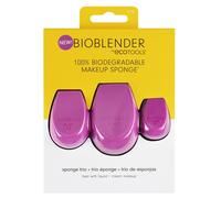 Ecotools Set Trio, Bioblender, Spugnetta Makeup, Viola, 3 pz